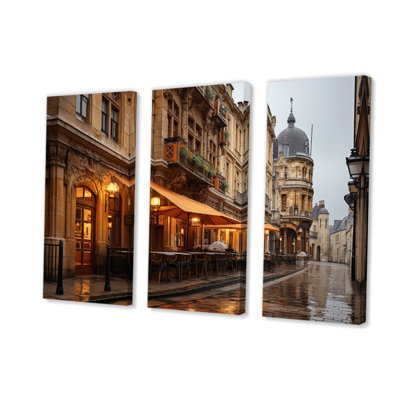 France Dijon Architecture - ensemble d'art sur toile