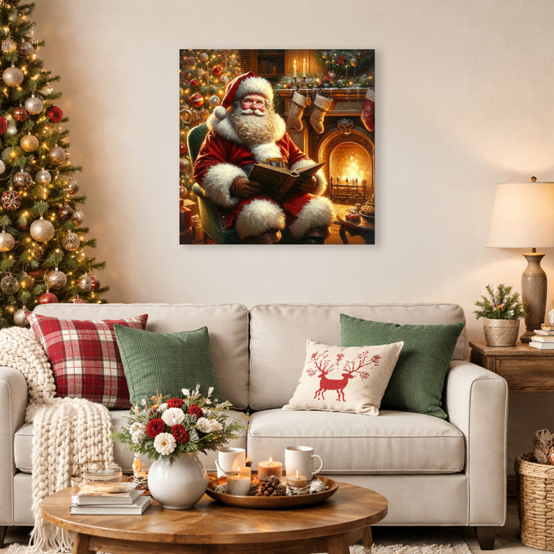 Sur toile, H 30 po x l 30 po x P 1,5 po
