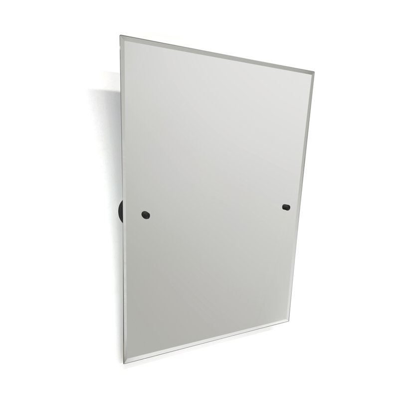 Hispaniola Flat Wall Mirror, Black