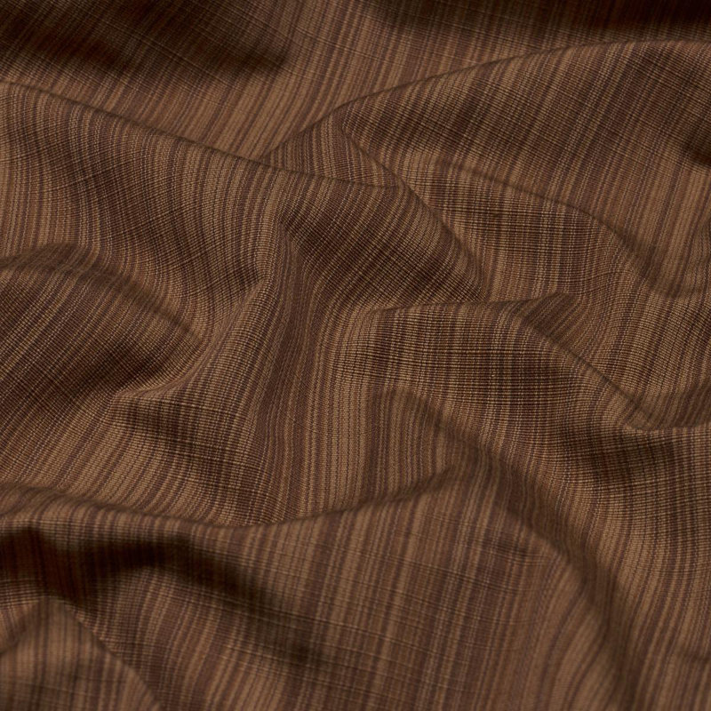 Tissu en similicuir 100% coton Schumacher X Mark D. Sikes Performance, Brun