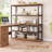 57.1" L Shaped Computer Desk with Storage-1431448272