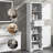 Toshia Freestanding Linen Cabinet