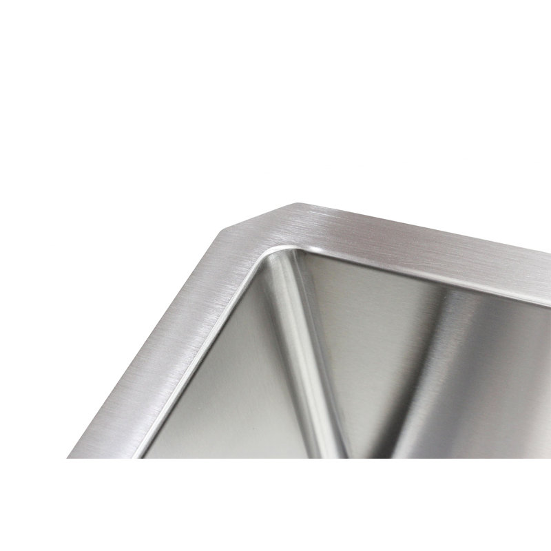 CozyBlock 18'' L Single Bowl Stainless Steel Kitchen Sink