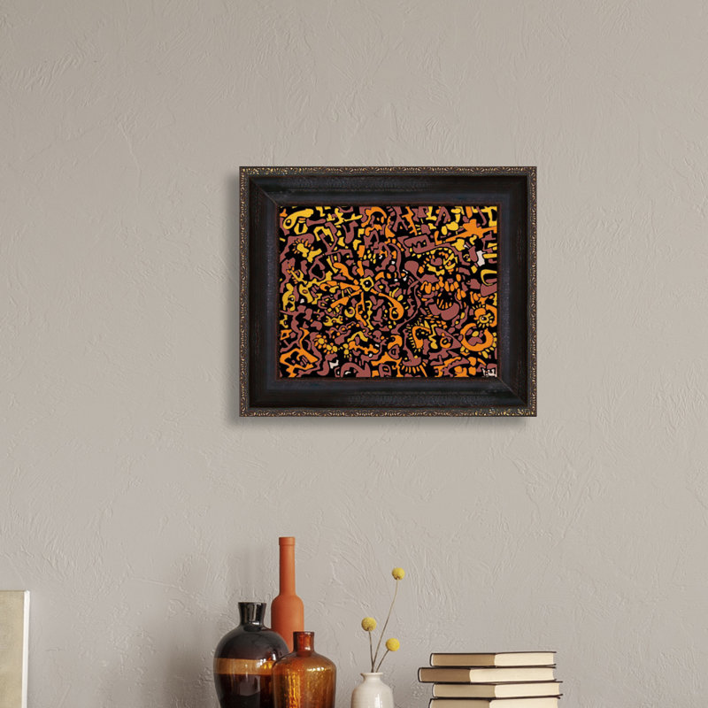 " Rouy " by Provost Fabien, 11" H x 13" W x 2" D, La Scala Frame