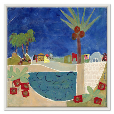 Coconuts by Jill Krasner - Single Picture Frame Painting on Canvas