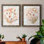 «White and Coral Orchid I», ensemble de reproductions d'art sur toile encadrées-984005193-984005192
