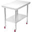 Table en acier inoxydable (seulement avec table basse)