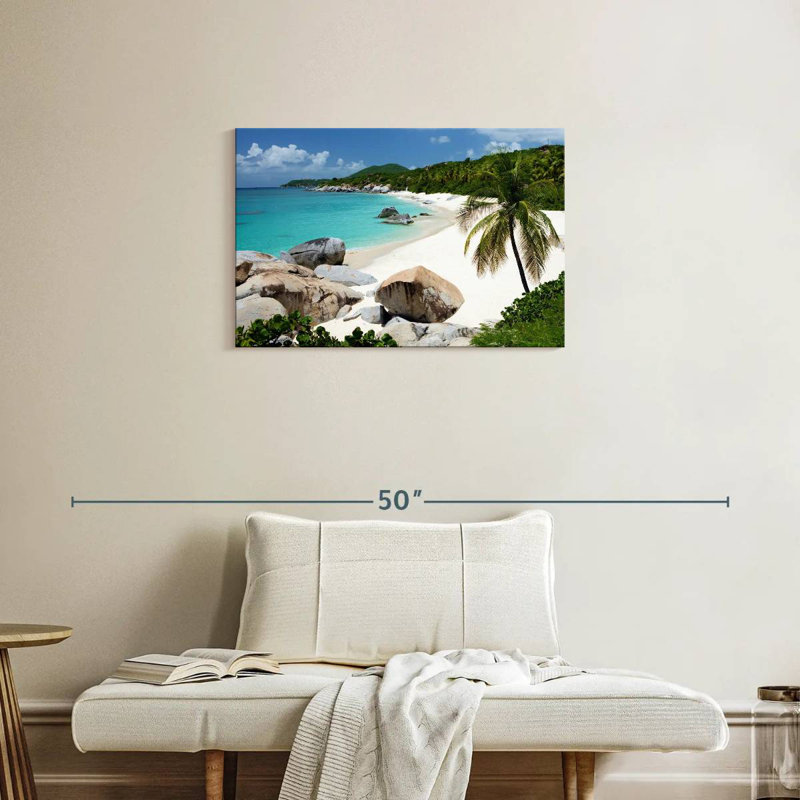 Paysage marin Gillard, H 20 po x l 30 po