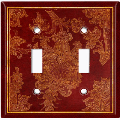Landscape & Nature 2 - Gang Toggle Light Switch Standard Wall Plate