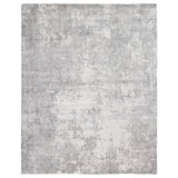 Murano Abstract Hand-Knotted Metallic Area Rug