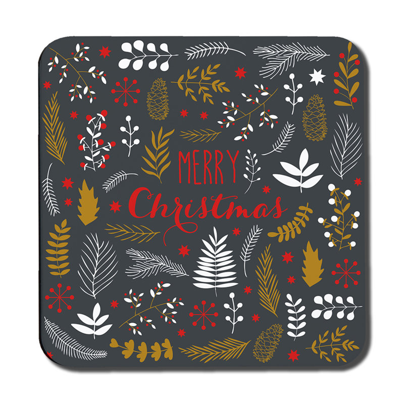 Square 6 Piece Coaster Set