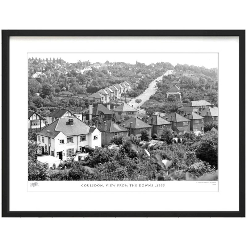 Coulsdon, View From The Downs C1955 by Francis Frith - Single Picture Frame Print, 60cm H x 80cm W x 2.3cm D