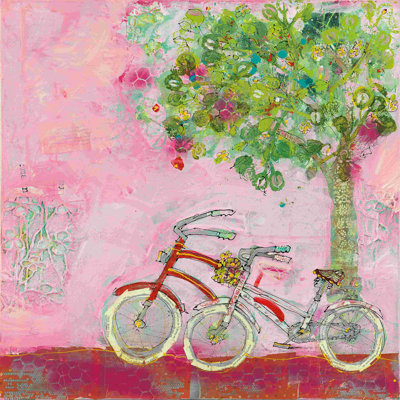 " Pink Bicycles " by Kellie Day