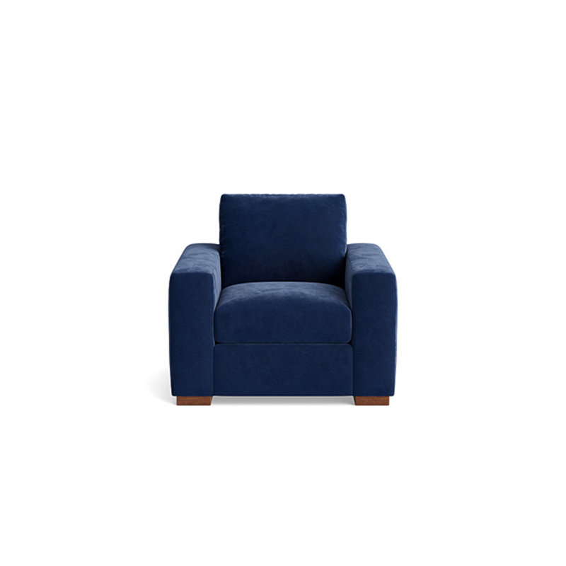 Couch Potato Chair, Performance Velvet - Uniform