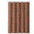 Motif floral terre cuite