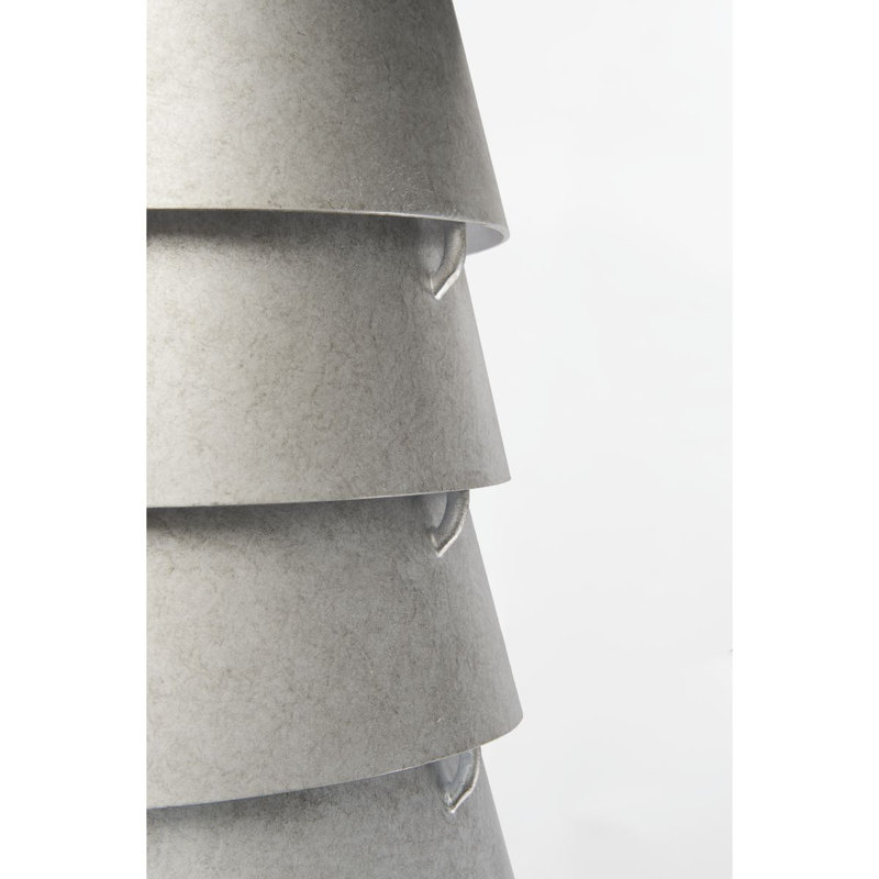 Surfrider Flush Mounted Sconce, Silver