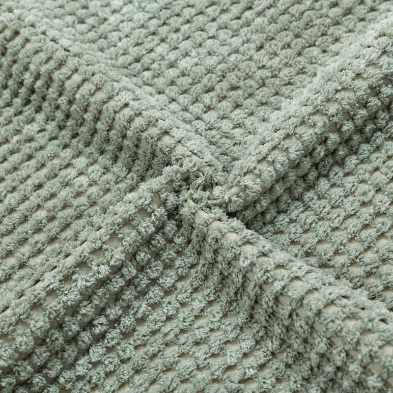 Canapé modulaire modulaire, mousse complète, Tissu vert pâle