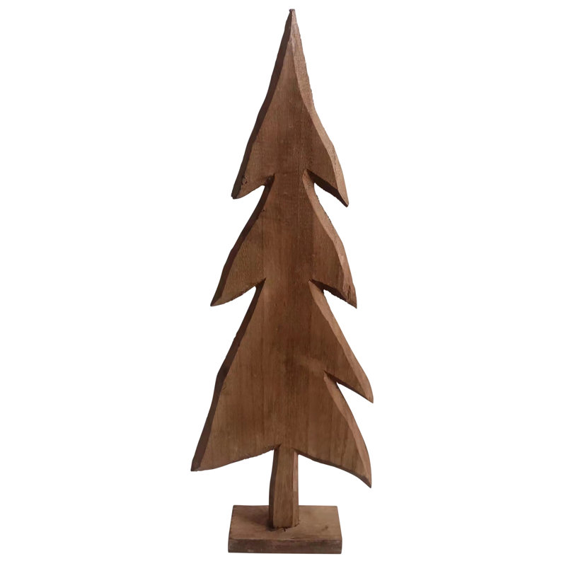 Arbre en bois se balançant, H 20 po x l 2 po x P 4,75 po