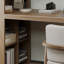 Bureau rectangulaire en bois massif noyer-108741145-108741149