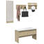 4 Piece Hallway Furniture Set Engineered Wood-393984837