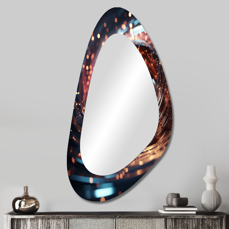 Miroir mural unique et moderne Spiro