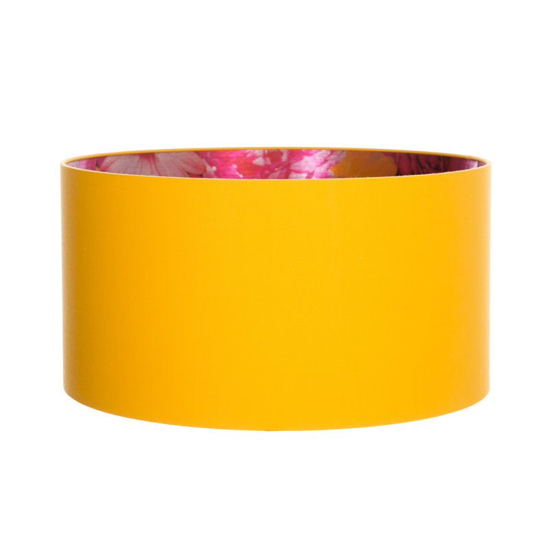 Cotton Drum ( Screw On ), 30cm H x 50cm W x 50cm D, Blush Pink, Lamp Shade