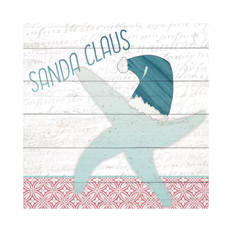 Sanda Claus by Kimberly Allen - Wrapped Canvas Gallery-Wrapped Canvas Giclée, 66.04 cm H x 66.04 cm W