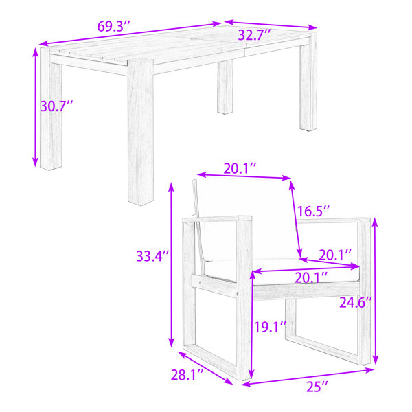 Dimensions du produit
