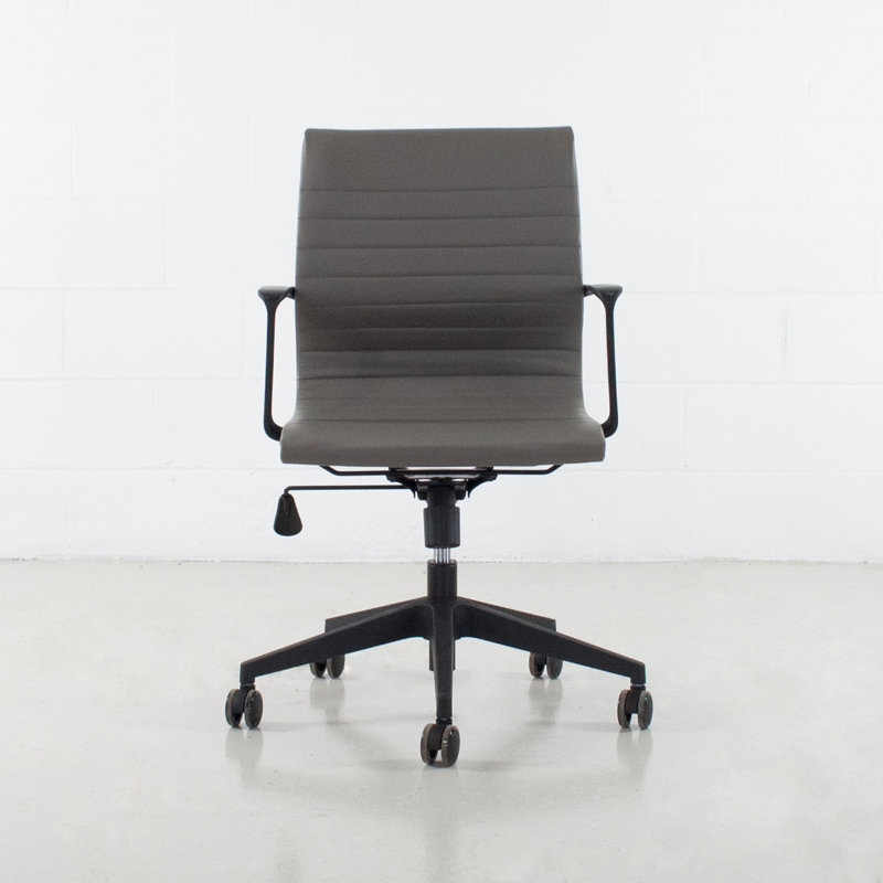Fauteuil de conférence ergonomique Bolden, Gris / Taupe