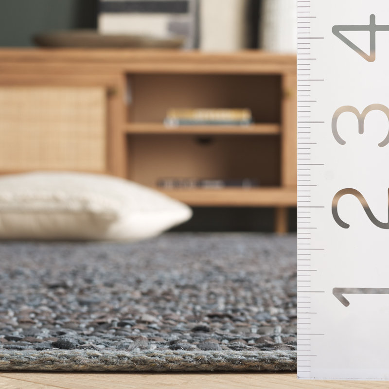 Tapis en cuir Exley, Rectangle de 5 pi x 8 pi