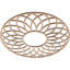 Médaillon de plafond 20 po x 6 7/8 po x P 3/8 po Cannes-63411892-63411910