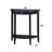 Justino II Black Finish Console Table