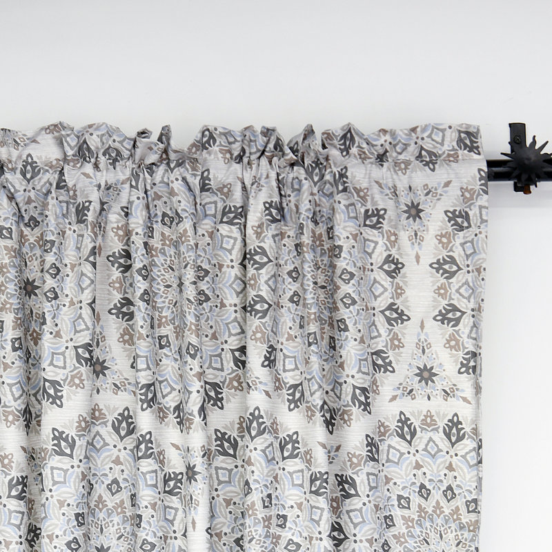 Semi Sheer Curtain Pair, 152.4cm W x 243.8cm L