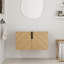 30'' Single Bathroom Vanity Base Only, Base Cabinet without Top in Beige