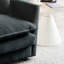 Canapé modulaire en U pour une vie sophistiquée: canapé 5 places avec chenille grise