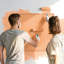 Panneau d'accès pour cloison sèche, porte d'accès en acier galvanisé de 25,2 x 25,2 po, panneau de service articulé facile à installer avec clé, pour plomberie électrique au plafond, découpe de 24,4 x 24,4 po, blanc