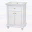 Meuble-lavabo élégant avec pieds tournés en boule-1180959047