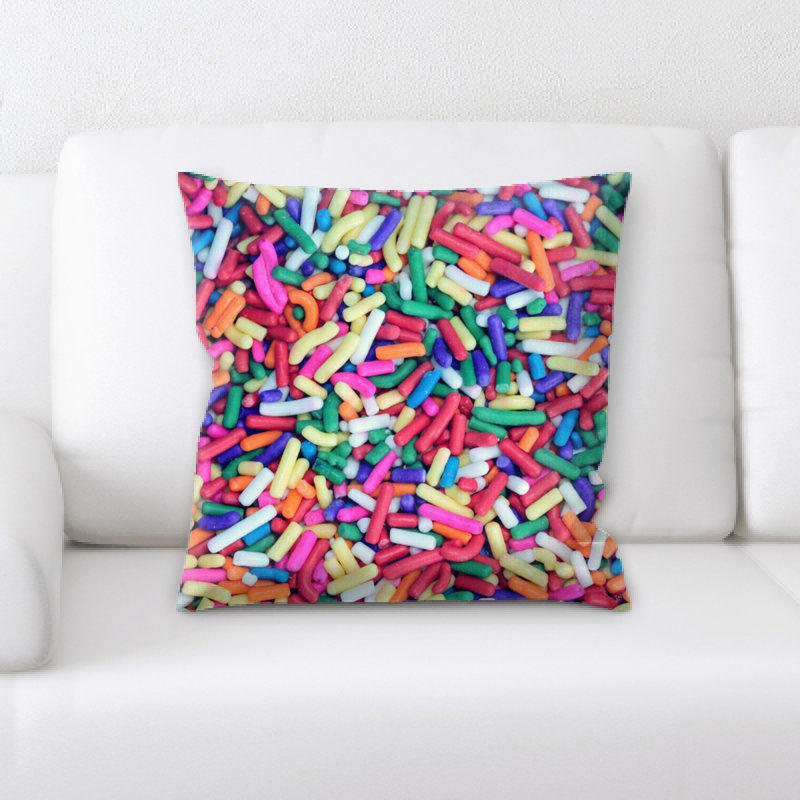 Concoco Microsuede Reversible Throw Pillow
