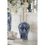 D7,8X12,8, vase Valora bleu et blanc