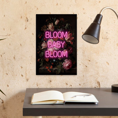 «Bloom Baby Bloom», art mural contemporain