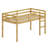Sturdy Loft Bed Featuring a Ladder and Enhanced Support Slats-2072738613