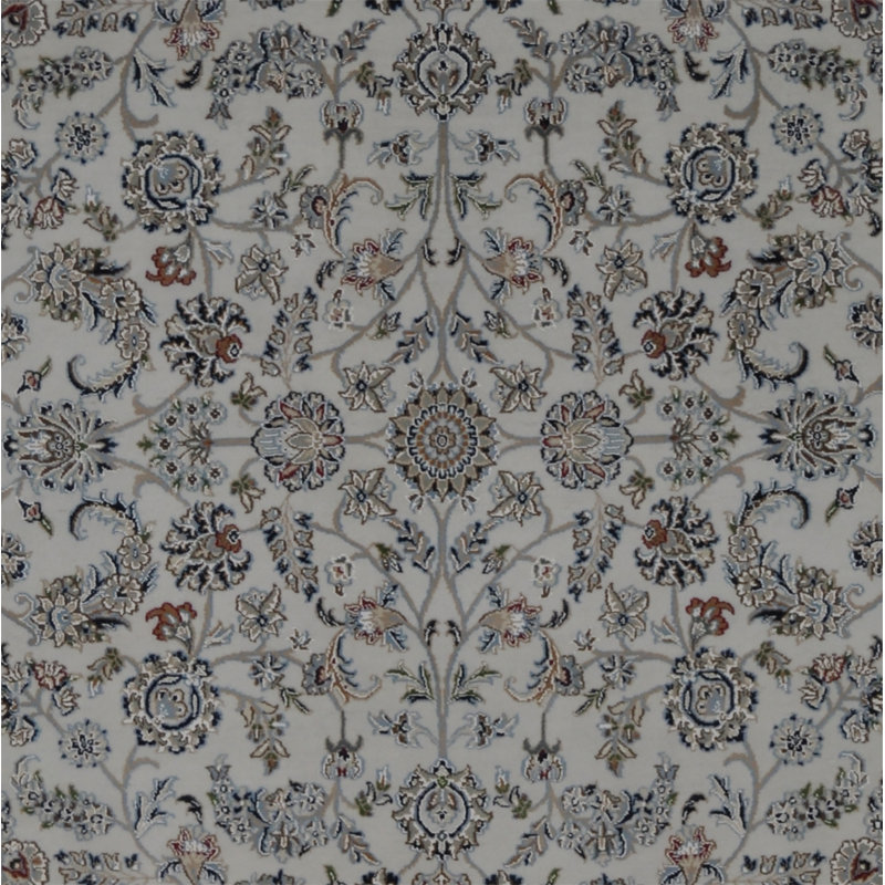 Andra? Tapis en laine et soie noué à la main (6 pi x 9 pi)