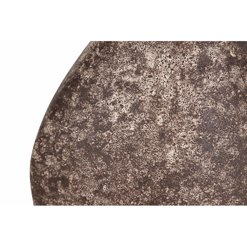 CERAMIC VASE 25X20x42 CM, Brown