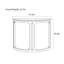 Console simple de style chinois-1382774724