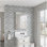 Surface Frameless Mirror Medicine Cabinet With Beveled Edges, Right Opening Door, Ideal For Organized And Stylish Bathrooms