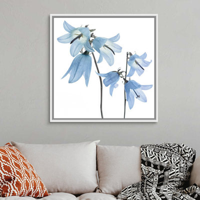 «Gorgeous Blue IV», reproduction d'art sur toile
