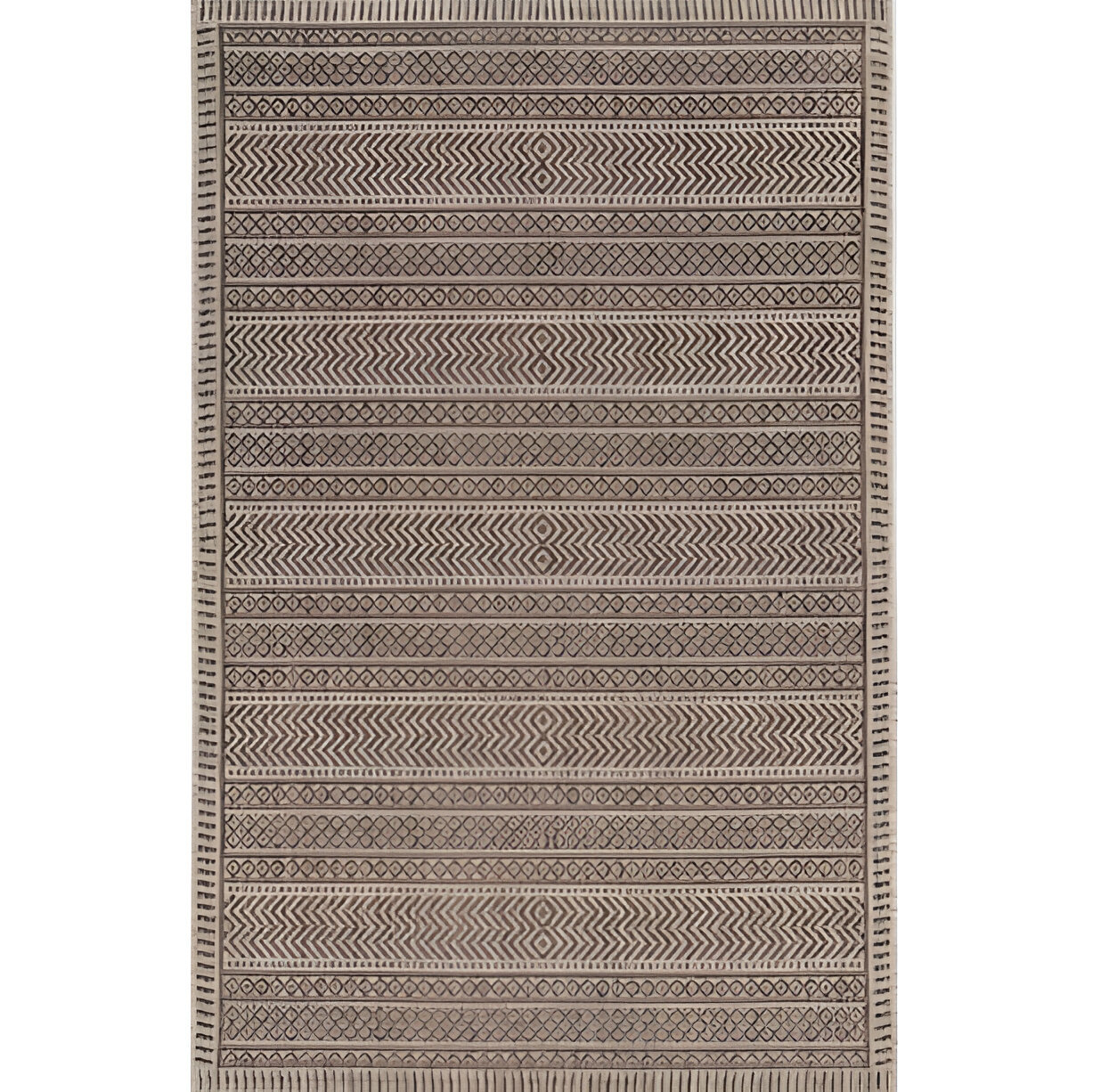 3' x 4' Polypropylene Beige Area Rug main image 0