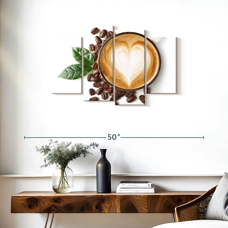 Yarlin Caffe Latte Cup, 22" H x 36" W
