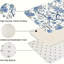 Ensemble de 2 tapis de cuisine Chinoiserie