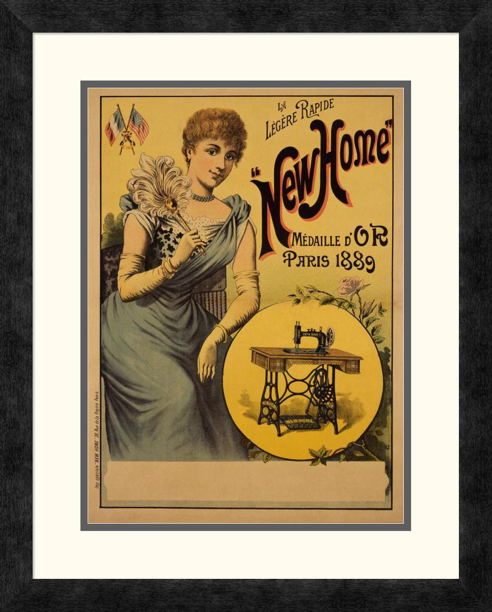 Global Gallery #39 New Home #39 Framed Vintage Advertisement Wayfair